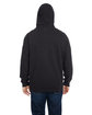 Burnside Men's  French Terry Full-Zip Hooded Sweatshirt solid black ModelBack