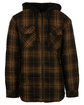 Burnside Men's Hooded Flannel Jacket  