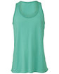 Bella + Canvas Youth Flowy Racerback Tank TEAL FlatFront