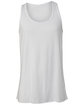 Bella + Canvas Youth Flowy Racerback Tank WHITE OFFront