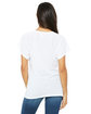 Bella + Canvas Ladies' Flowy Raglan T-Shirt white ModelBack