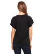 Bella + Canvas Ladies' Flowy Raglan T-Shirt  ModelBack