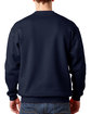 Bayside Adult 9.5 oz., 80/20 Heavyweight Crewneck Sweatshirt navy ModelBack
