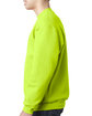 Bayside Adult 9.5 oz., 80/20 Heavyweight Crewneck Sweatshirt LIME GREEN ModelSide