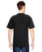 Bayside Unisex Union-Made T-Shirt BLACK ModelBack