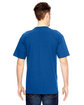Bayside Unisex Union-Made T-Shirt royal ModelBack