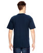 Bayside Unisex Union-Made T-Shirt navy ModelBack