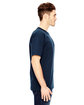Bayside Unisex Union-Made T-Shirt NAVY ModelSide