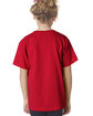 Bayside Youth T-Shirt red ModelBack