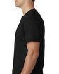 Bayside Adult Ring-Spun Jersey T-Shirt  ModelSide