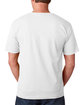 Bayside Adult 5.4 oz., 100% Cotton T-Shirt white ModelBack