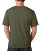 Bayside Adult 5.4 oz., 100% Cotton T-Shirt OLIVE ModelBack