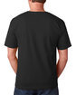 Bayside Adult 5.4 oz., 100% Cotton T-Shirt black ModelBack