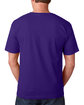 Bayside Adult 5.4 oz., 100% Cotton T-Shirt PURPLE ModelBack