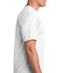 Bayside Adult 5.4 oz., 100% Cotton T-Shirt white ModelSide
