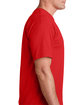 Bayside Adult 5.4 oz., 100% Cotton T-Shirt RED ModelSide
