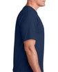 Bayside Adult 5.4 oz., 100% Cotton T-Shirt LIGHT NAVY ModelSide