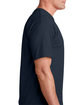 Bayside Adult 5.4 oz., 100% Cotton T-Shirt DARK NAVY ModelSide