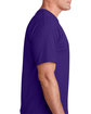 Bayside Adult 5.4 oz., 100% Cotton T-Shirt PURPLE ModelSide