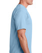 Bayside Adult 5.4 oz., 100% Cotton T-Shirt LIGHT BLUE ModelSide
