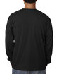 Bayside Adult Long-Sleeve T-Shirt black ModelBack
