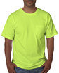 Bayside Adult Short-Sleeve T-Shirt with Pocket  