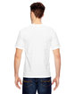 Bayside Unisex Heavyweight T-Shirt  WHITE ModelBack