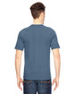 Bayside Unisex Heavyweight T-Shirt  denim ModelBack