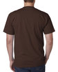 Bayside Unisex Heavyweight T-Shirt  chocolate ModelBack