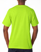 Bayside Unisex Heavyweight T-Shirt  lime green ModelBack
