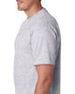 Bayside Unisex Heavyweight T-Shirt  ASH ModelSide