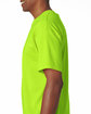 Bayside Unisex Heavyweight T-Shirt  lime green ModelSide