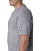 Bayside Unisex Heavyweight T-Shirt  dark ash ModelSide
