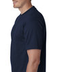 Bayside Unisex Heavyweight T-Shirt  NAVY ModelSide