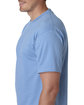 Bayside Unisex Heavyweight T-Shirt  CAROLINA BLUE ModelSide