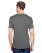 Bayside Unisex 4.5 oz., Polyester Performance T-Shirt CHARCOAL ModelBack