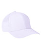 Big Accessories Performance Perforated Cap white OFFront