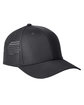 Big Accessories Performance Perforated Cap black OFFront