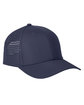 Big Accessories Performance Perforated Cap navy OFFront