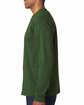 Bayside Adult Long Sleeve T-Shirt forest green ModelSide