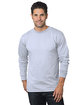 Bayside Adult 6.1 oz., 100% Cotton Long Sleeve T-Shirt  Lifestyle