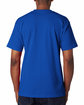Bayside Adult 6.1 oz., 100% Cotton Pocket T-Shirt ROYAL BLUE ModelBack