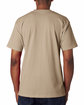 Bayside Adult 6.1 oz., 100% Cotton Pocket T-Shirt SAND ModelBack