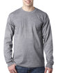 Bayside Adult 6.1 oz., 100% Cotton Long Sleeve Pocket T-Shirt  