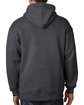 Bayside Adult Full-Zip Hooded Sweatshirt charcoal hthr ModelBack