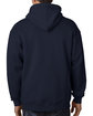 Bayside Adult Full-Zip Hooded Sweatshirt  ModelBack