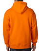 Bayside Adult Full-Zip Hooded Sweatshirt bright orange ModelBack