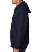 Bayside Adult Full-Zip Hooded Sweatshirt  ModelSide