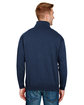 Bayside Unisex Quarter-Zip Pullover Sweatshirt  ModelBack