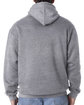 Bayside Adult 9.5 oz., 80/20 Pullover Hooded Sweatshirt dark ash ModelBack